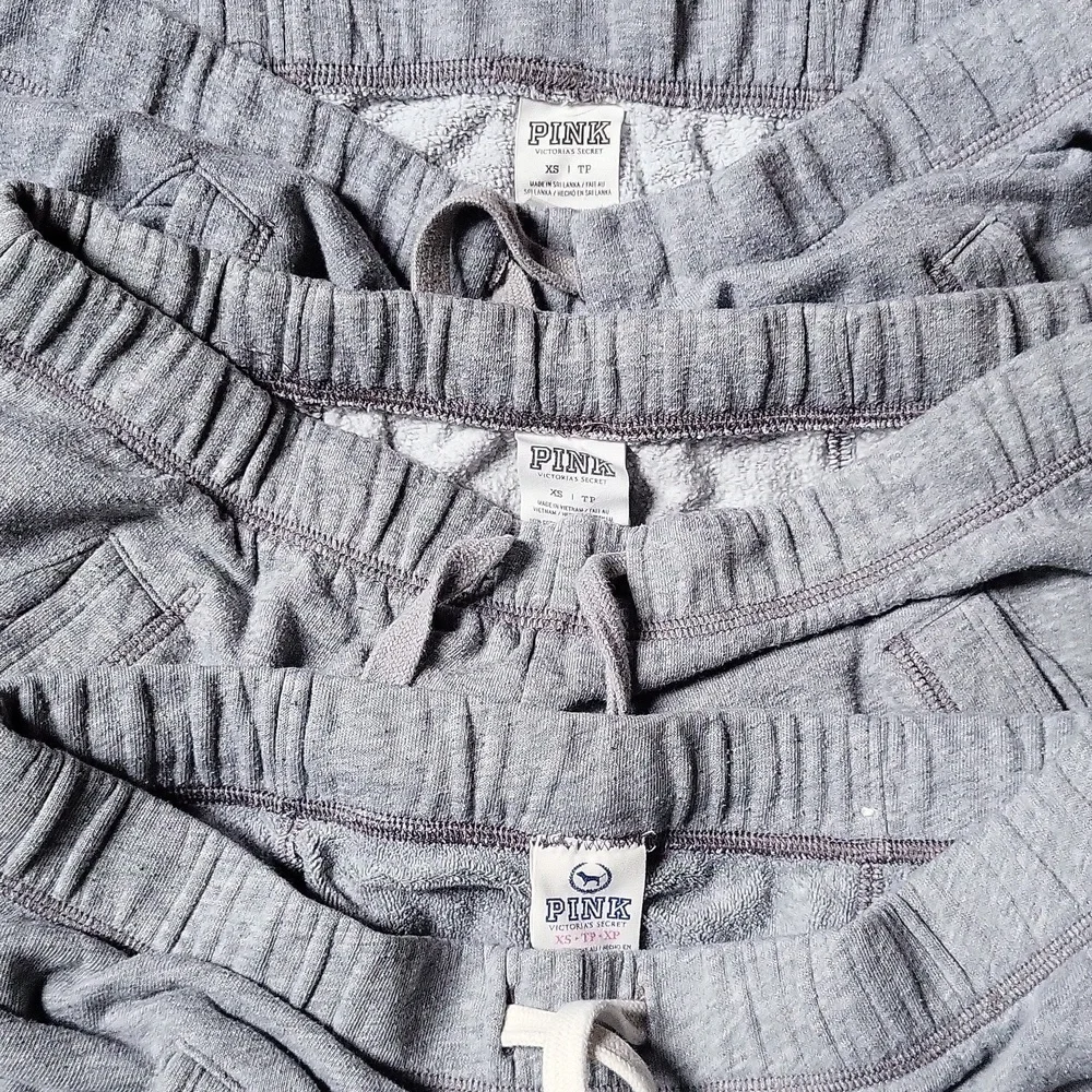 X3 Victorias Secret PINK Boyfriend Sweatpants XS - Picture 7 of 7